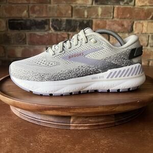 Brooks Ariel GTS 24 Supportive Women's 6.5 Gray Road Running Shoes Sneakers